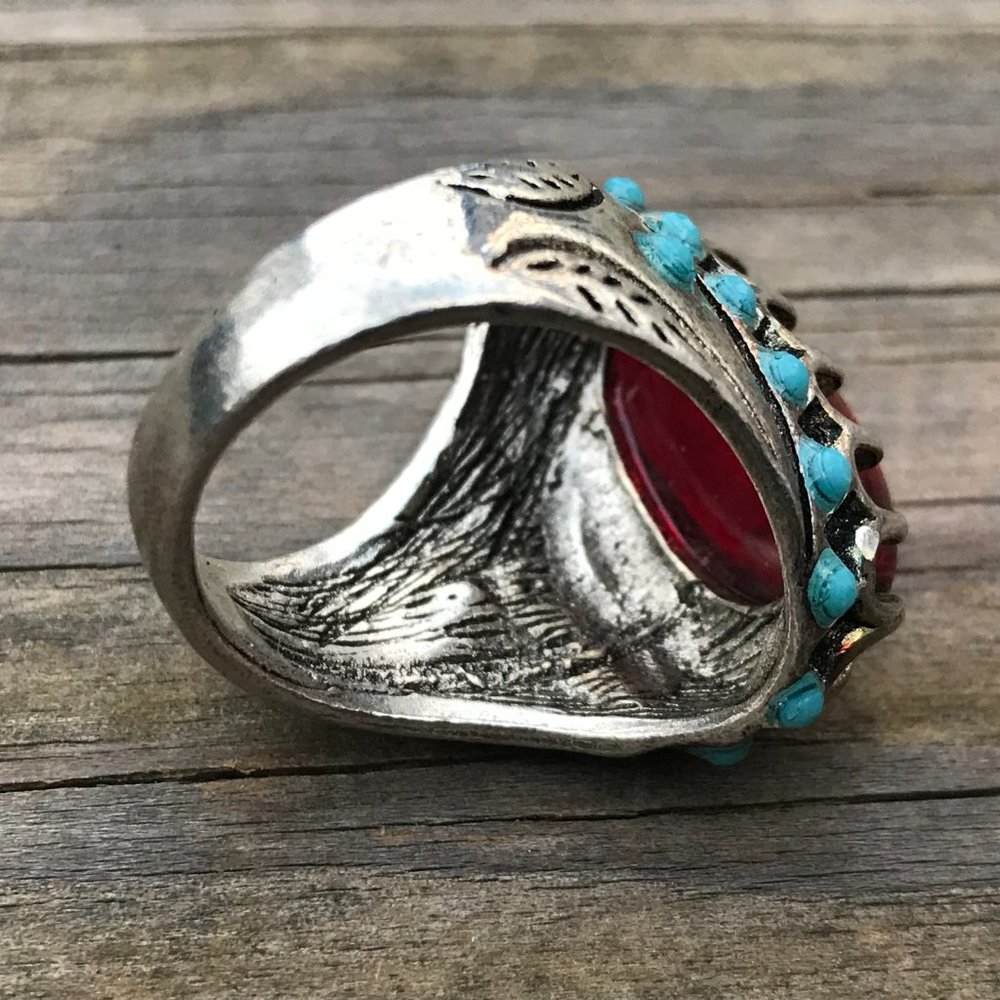 Valentines Day Gift For Him Men Ring Fashion Jewel - Picture 9 of 10